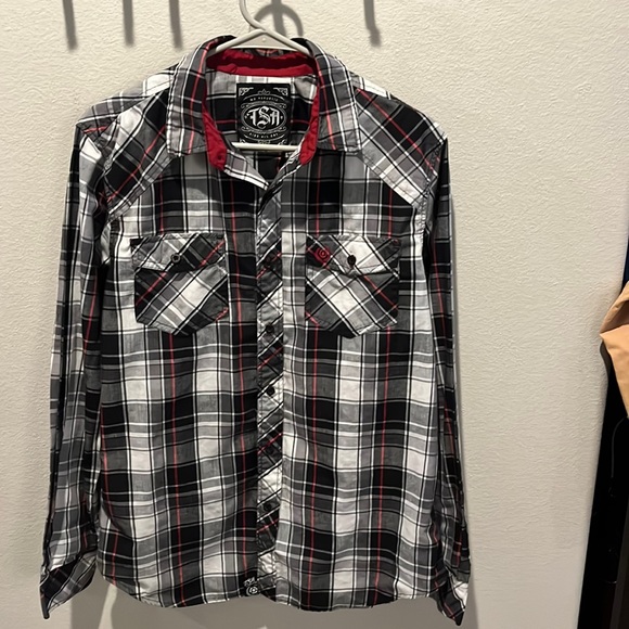 Men's MX Republic Button Down - Men’s Medium - Picture 1 of 5